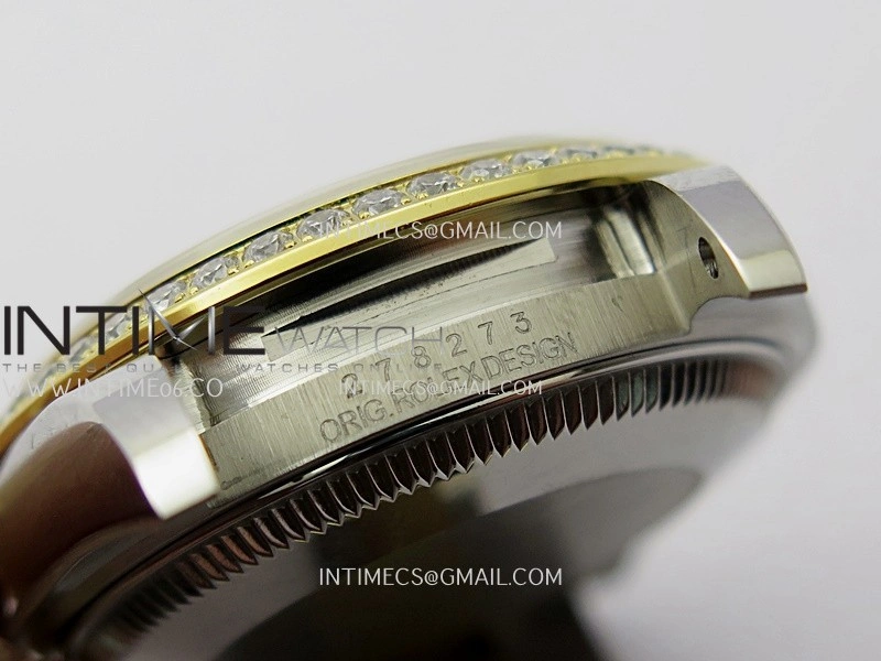 DateJust 31mm 904L SS YG AR+F Best Edition White MOP Dial Diamond Marker On 904L SS YG Jubilee Bracelet A2236