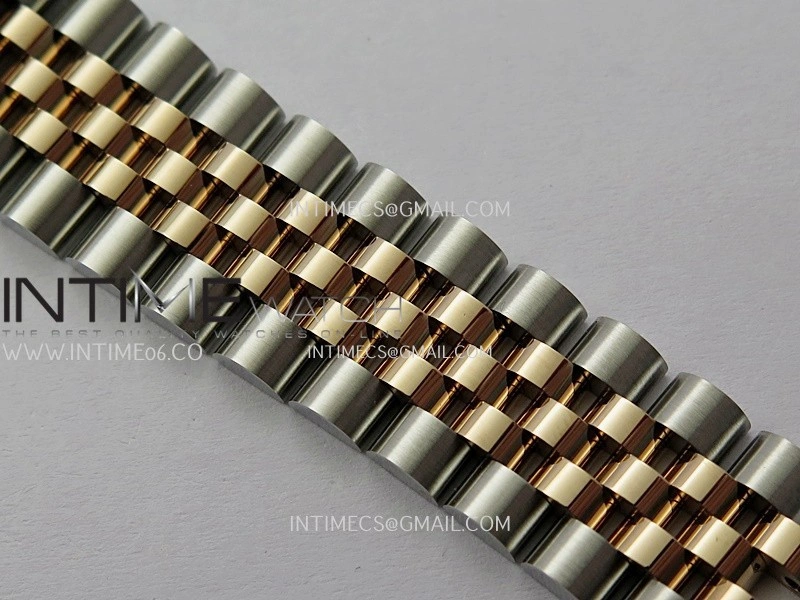 DateJust 31mm 904L SS RG AR+F Best Edition White MOP Dial Diamond Marker On 904L RG SS Jubilee Bracelet A2236