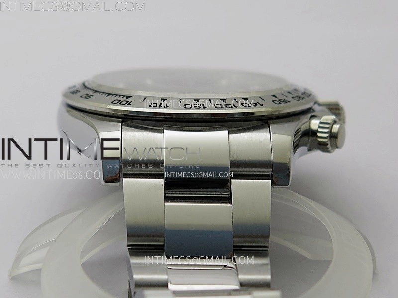 Daytona 126509 QF Gain Weight 1:1 Best Edition Black Dial Silver Subdials on SS Braclet SH4131 V6