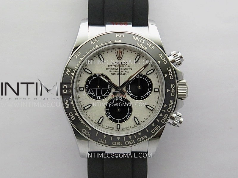 Daytona 126519 QF Gain Weight V11 1:1 Best Edition Real Meteorite Dial On Oysterflex Strap SH4131