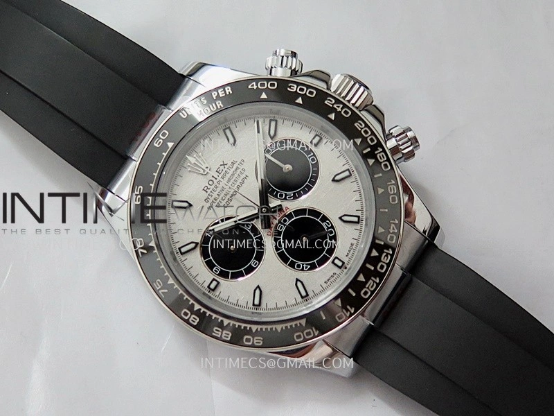 Daytona 126519 QF Gain Weight V11 1:1 Best Edition Real Meteorite Dial On Oysterflex Strap SH4131