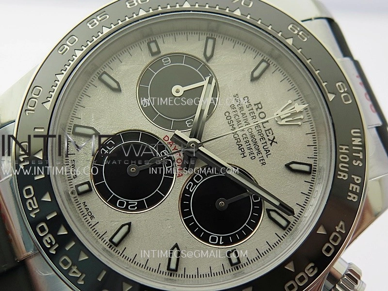 Daytona 126519 QF Gain Weight V11 1:1 Best Edition Real Meteorite Dial On Oysterflex Strap SH4131