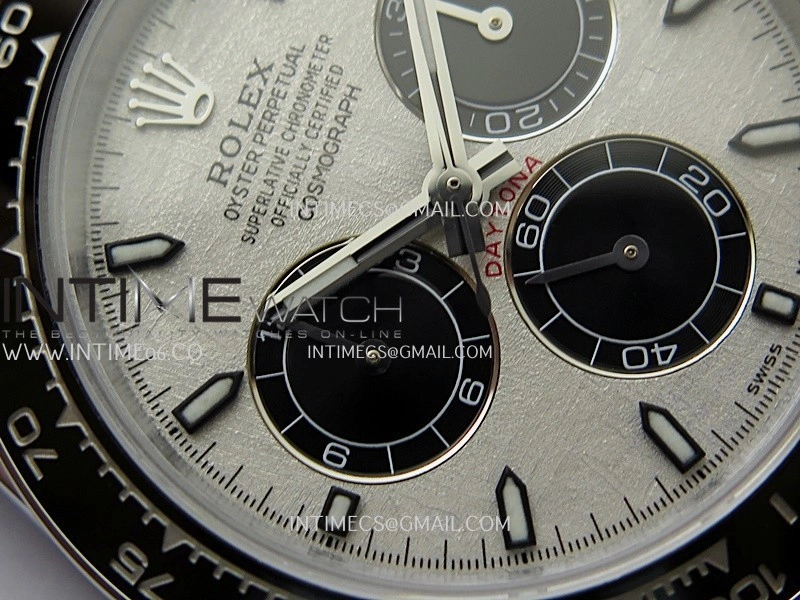Daytona 126519 QF Gain Weight V11 1:1 Best Edition Real Meteorite Dial On Oysterflex Strap SH4131