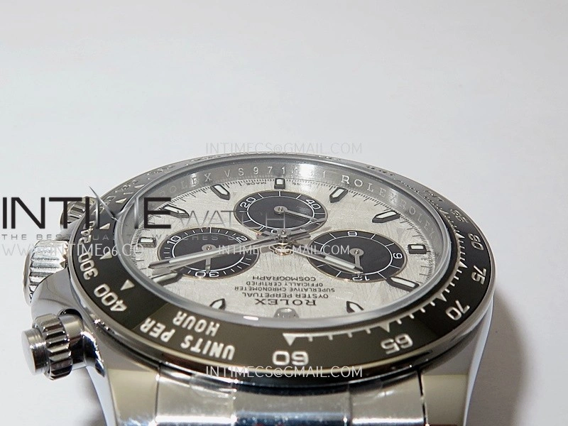 Daytona 126519 QF Gain Weight V11 1:1 Best Edition Real Meteorite Dial On Oysterflex Strap SH4131