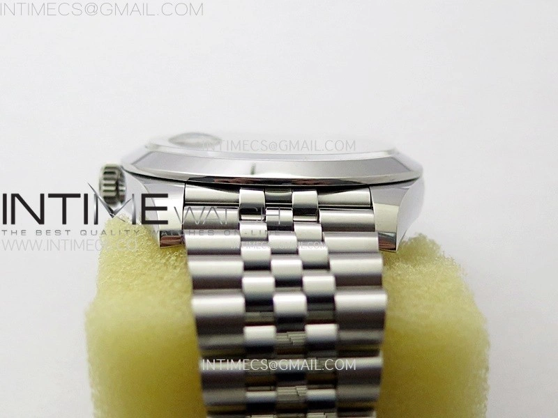DateJust 41mm 126300 904 SS AR+F V2 1:1 Best Edition Fluted Green Dial Sticks Markers on Jubilee Bracelet DD3235