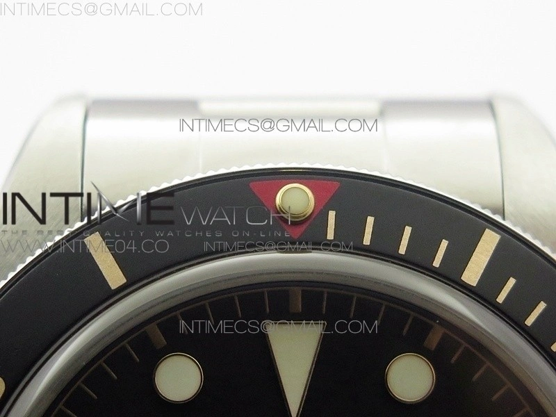Heritage Black Bay FIFTY EIGHT M79030N 39mm SS V2 ZF 1:1 Best Edition Black Bezel on SS Bracelet A2824