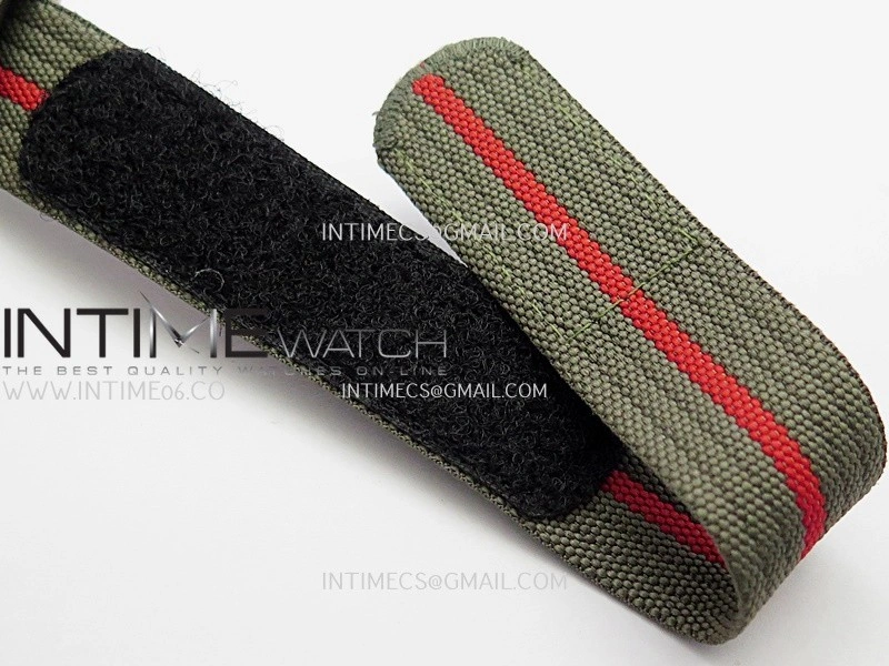 Pelagos FXD Black Ceramic Bezel Ti M+F 1:1 V4 Best Edition Black Dial On Green Nylon Strap