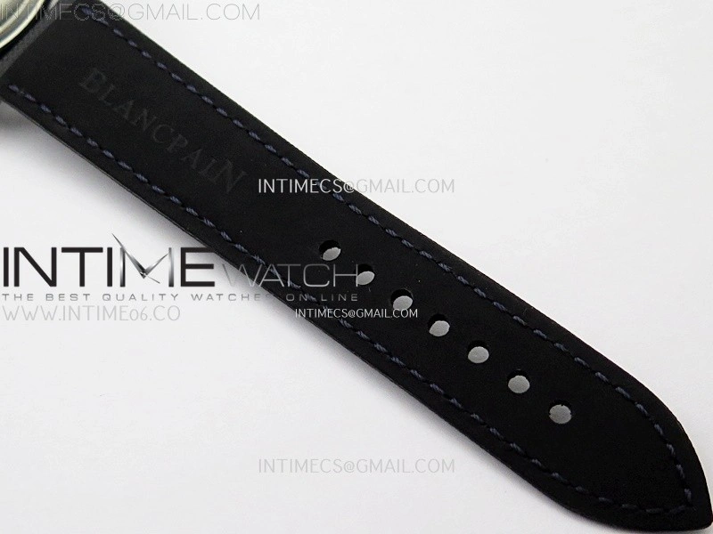 Fifty Fathoms 5008-11B40-52A SS ZF 1:1 Best Edition Blue Dial on Blue Nylon Strap A1151