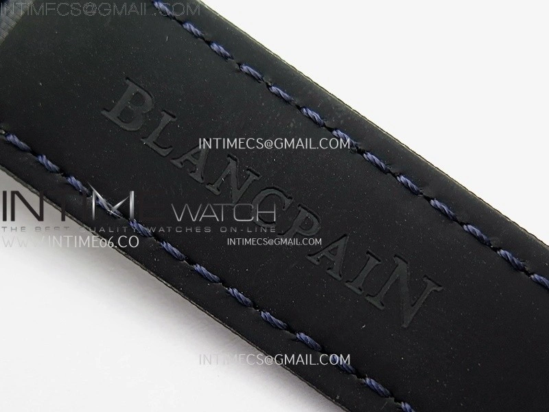 Fifty Fathoms 5008-11B40-52A SS ZF 1:1 Best Edition Blue Dial on Blue Nylon Strap A1151