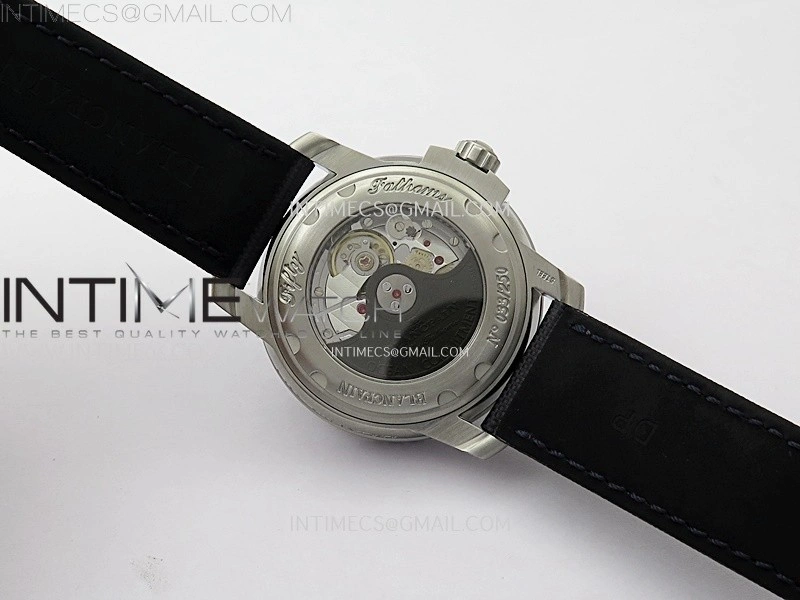 Fifty Fathoms 5008-11B40-52A SS ZF 1:1 Best Edition Blue Dial on Blue Nylon Strap A1151