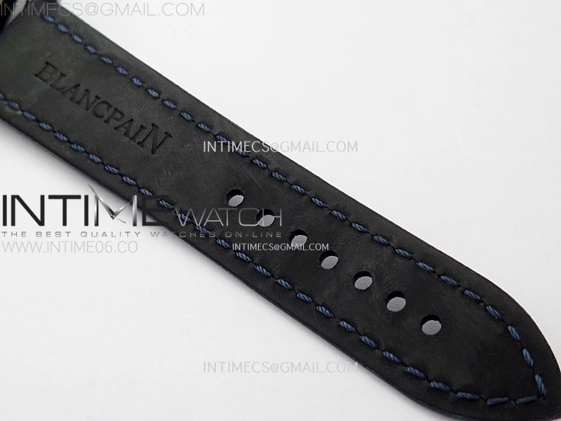 Fifty Fathoms SS YSF Best Edition Blue Dial on Blue Sail-canvas Strap Asian Tourbillon