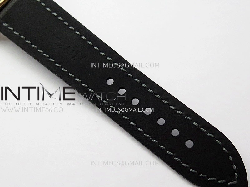 Fifty Fathoms RG ZF 1:1 Best Edition Black Dial On Black Sail-canvas Strap A2836