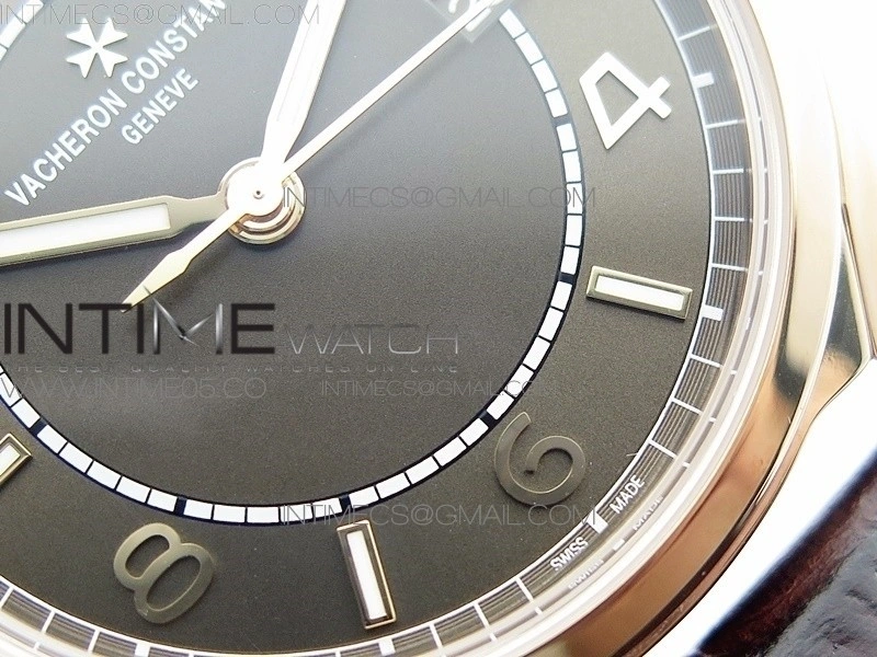 Fiftysix RG 40mm ZF 1:1 Best Edition Brown Dial on Brown Leather Strap A1326