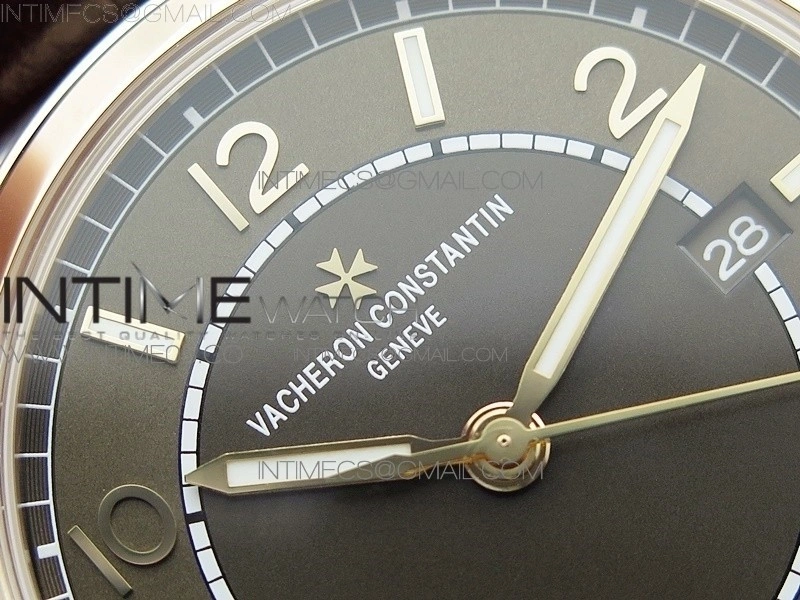 Fiftysix RG 40mm ZF 1:1 Best Edition Brown Dial on Brown Leather Strap A1326