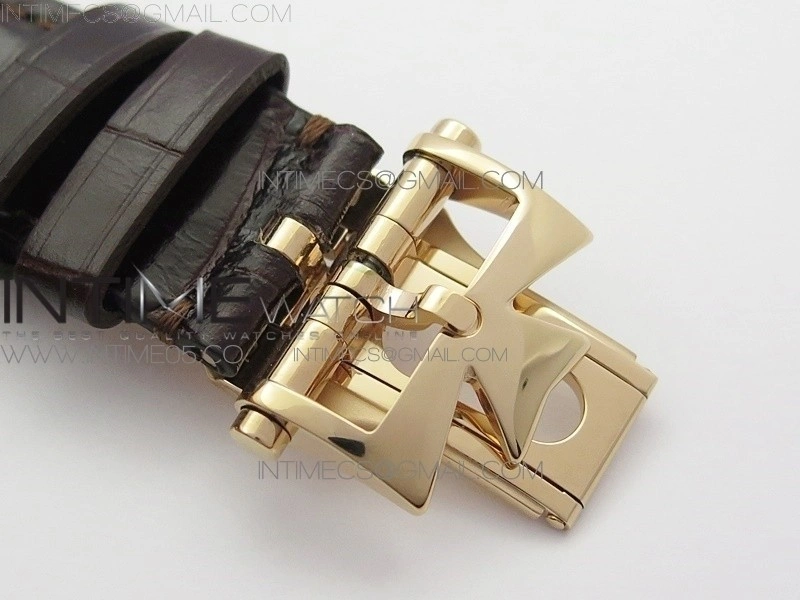 Fiftysix RG 40mm ZF 1:1 Best Edition Brown Dial on Brown Leather Strap A1326