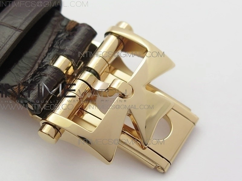 Fiftysix RG 40mm ZF 1:1 Best Edition Brown Dial on Brown Leather Strap A1326