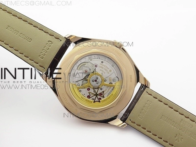 Fiftysix RG 40mm ZF 1:1 Best Edition Brown Dial on Brown Leather Strap A1326