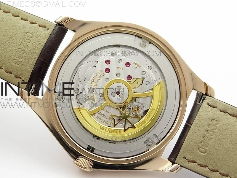 Fiftysix RG 40mm ZF 1:1 Best Edition Brown Dial on Brown Leather Strap A1326