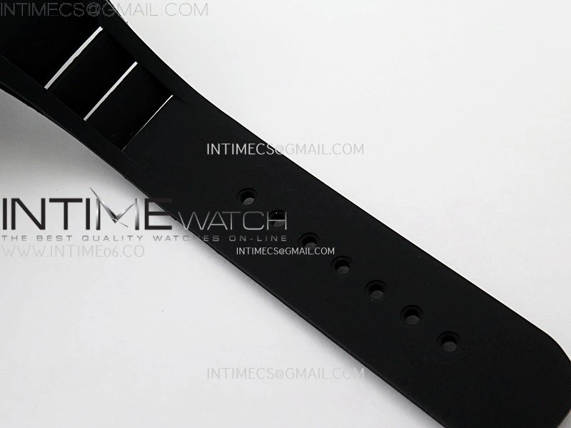 RM053-01 Real Forge Carbon JBF Best Edition Skeleton Dial on Black Rubber Strap Asian Movement