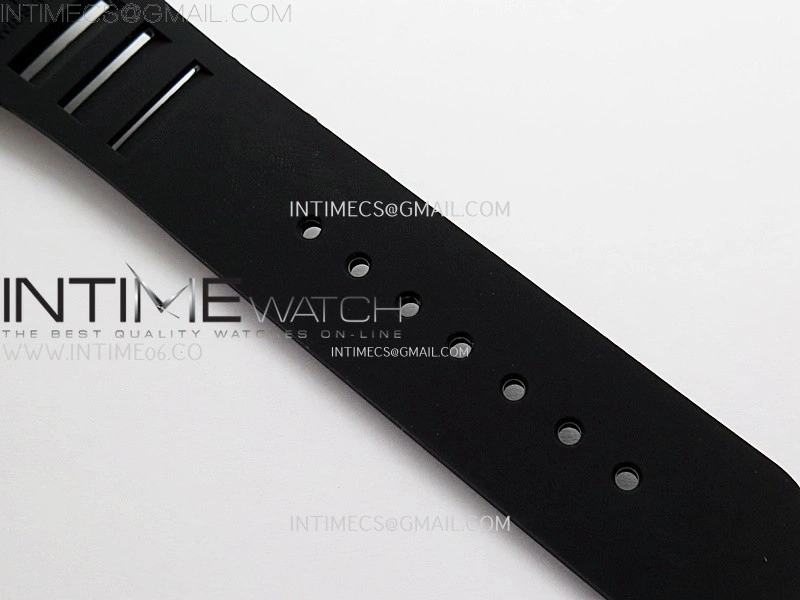 RM053-01 Real Forge Carbon JBF Best Edition Skeleton Dial on Black Rubber Strap Asian Movement