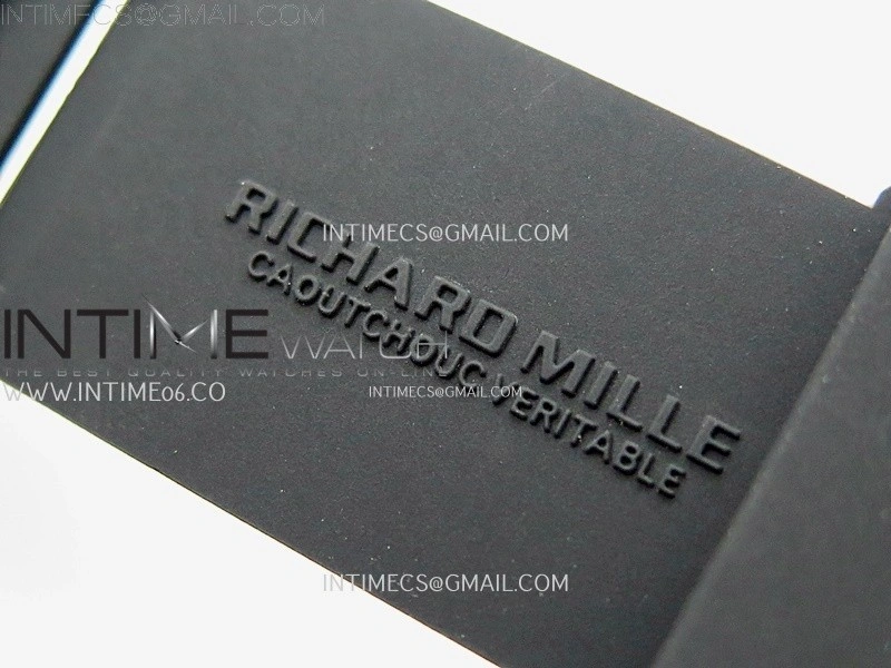 RM053-01 Real Forge Carbon JBF Best Edition Skeleton Dial on Black Rubber Strap Asian Movement