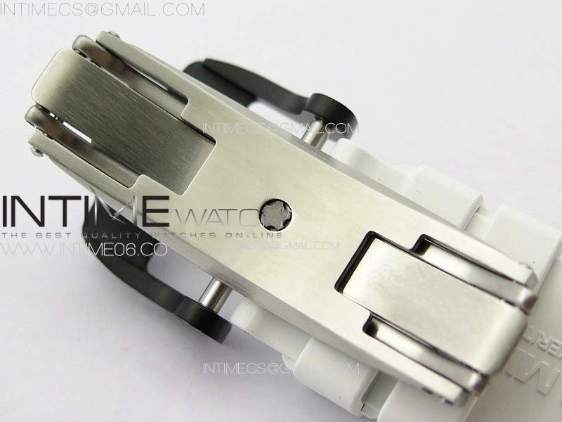 RM035-01 Forged Carbon Case KUF Best Edition White Crown on White Rubber Strap MIYOTA8215