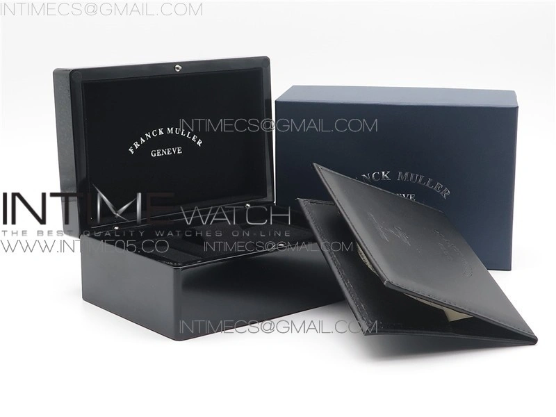 Franck Muller box set with booklet and guarantee paper