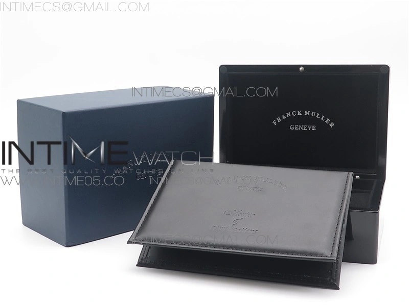 Franck Muller box set with booklet and guarantee paper
