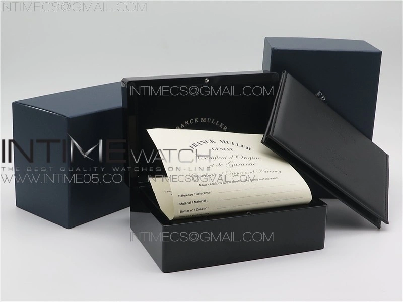 Franck Muller box set with booklet and guarantee paper