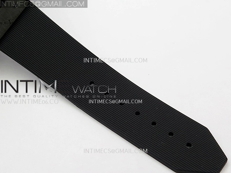 Classic Fusion 42mm Ceramic JJZF 1:1 Best Edition Black Carbon Dial On Black Rubber Strap