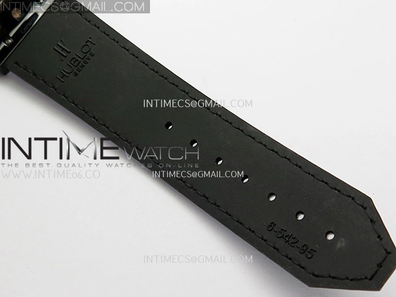 Classic Fusion 42mm Ceramic Diamonds JJZF 1:1 Best Edition Black Dial On Black Gummy Strap