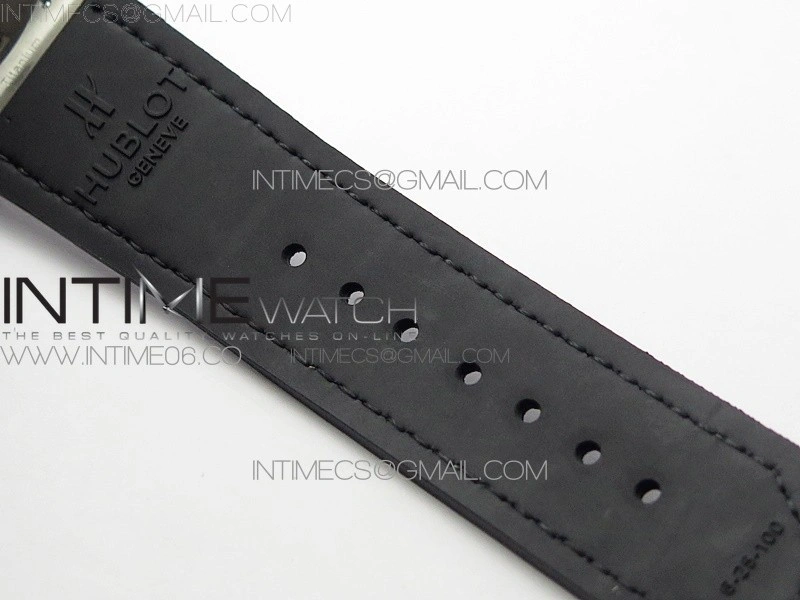 Classic Fusion 42mm SS Paved Diamonds Case Bezel B50F Gray Dial On Gray Gummy Strap A2892