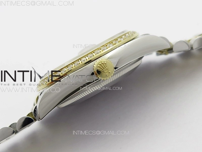 DateJust 36 SS YG 126234 Diamonds Bezel JDF 1:1 Best Edition New YG Dial on Jubilee SS YG Bracelet