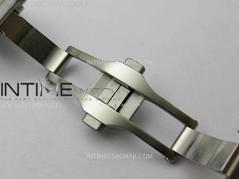 Santos de Cartier 35mm SS YG 2018 BVF 1:1 Best Edition White Dial on SS YG SmartLinks Bracelet MIYOTA 9015 V2