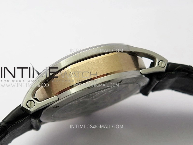 Code 11.59 26600CR SS RG APPF Best Edition Silver Skeleton Dial On Black Leather Strap Asian Tourbillon
