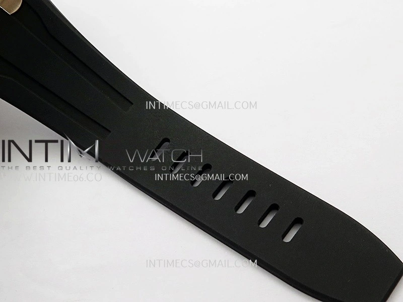 AP ROO 43mm 26420 Ceramic Bezel RG APSF 1:1 Best Edition Black Silver Dial On Black Rubber Strap Super Clone SA4401