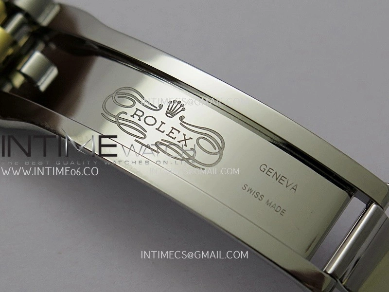 DateJust 126233 36mm 904L SS YG AR+F 1:1 Best Edition Gold Leaves Dial Diamond Marker On Jubilee Bracelet DD3235