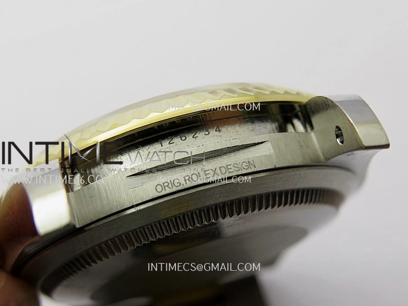 DateJust 126233 36mm 904L SS YG AR+F 1:1 Best Edition Silver Dial Roman Diamond Marker On Oyster Bracelet DD3235