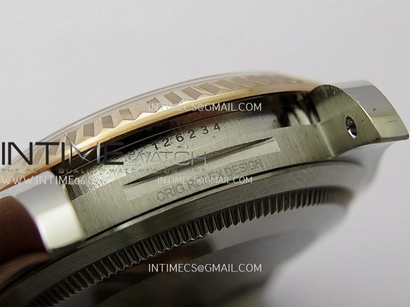DateJust 126233 36mm 904L SS RG AR+F 1:1 Best Edition Silver Leaves Dial Stick Marker On Jubilee Bracelet DD3235