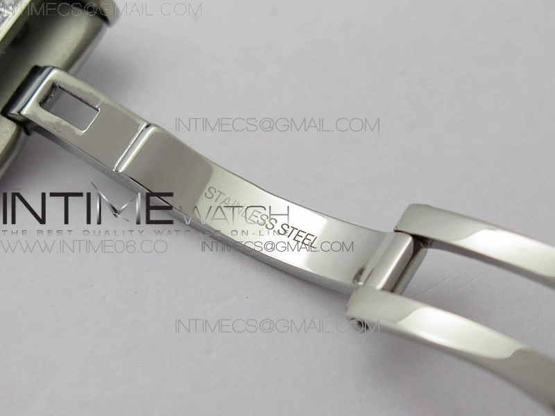 La d de dior satine SS RG Crystal Bezel 8848F 1:1 Best Edition White MOP Dial on SS bracelet Swiss Quartz