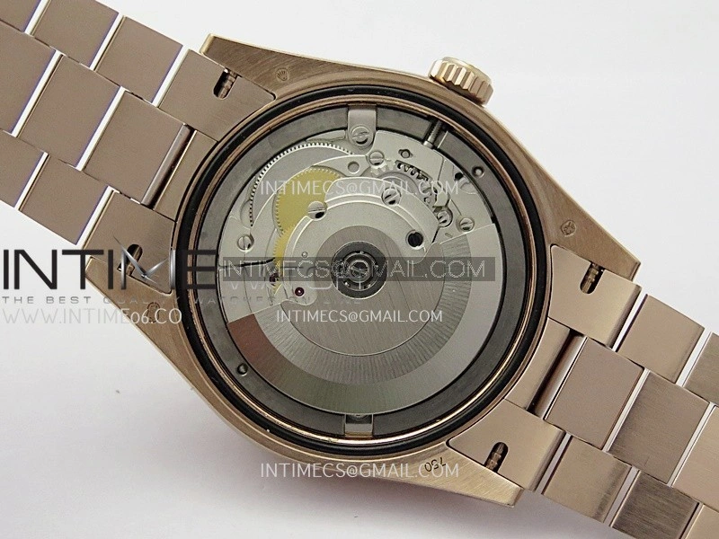 Day Date 128238 36mm RG KF 1:1 Best Edition Brown Ombre Dial Diamond Marker On President Bracelet A2836