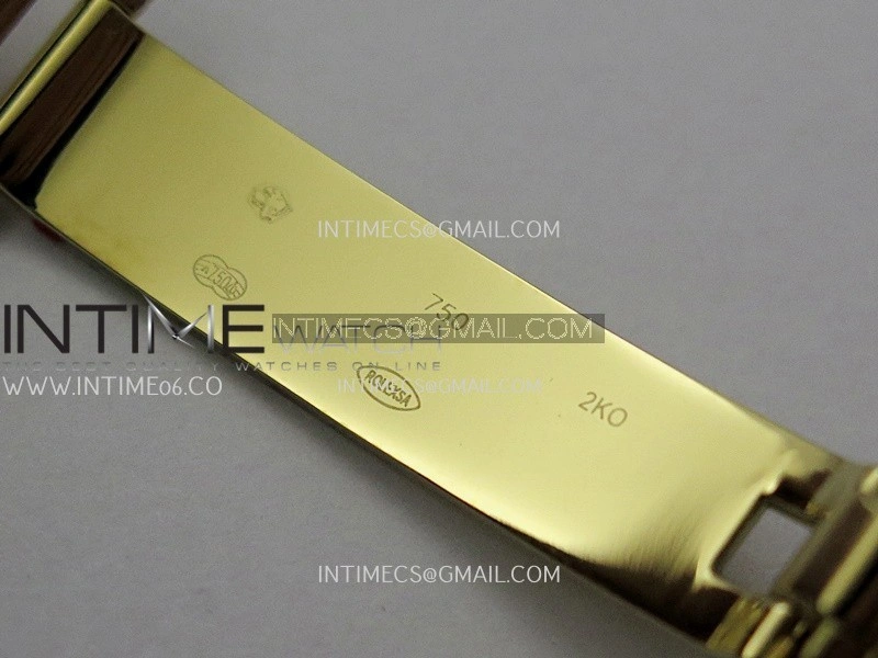 Day Date 128238 36mm YG KF 1:1 Best Edition Green Ombre Dial Diamond Marker On President Bracelet A2836