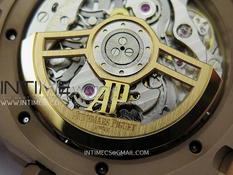 Royal Oak Chrono 26240OR RG V2 APSF 1:1 Best Edition Blue Dial RG Subdial On RG Bracelet SA4401 Super Clone