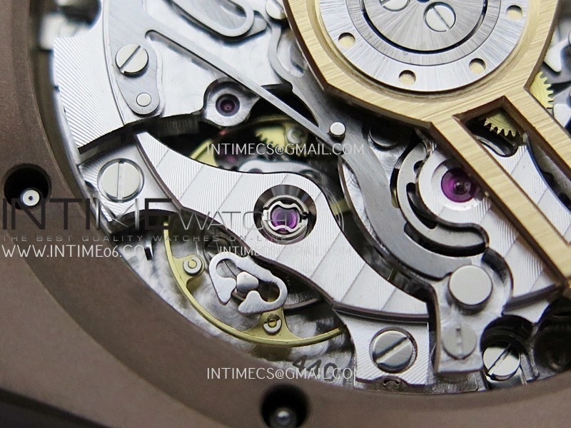 Royal Oak Chrono 26240OR Frosted RG V2 APSF 1:1 Best Edition Blue Dial RG Subdial On RG Bracelet SA4401 Super Clone