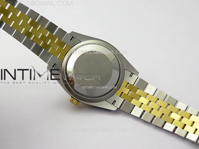 DateJust 36 SS 126233 904L SS YG VSF 1:1 Best Edition Gold Fluted Dial Sticks Markers on Jubilee Bracelet VS3235