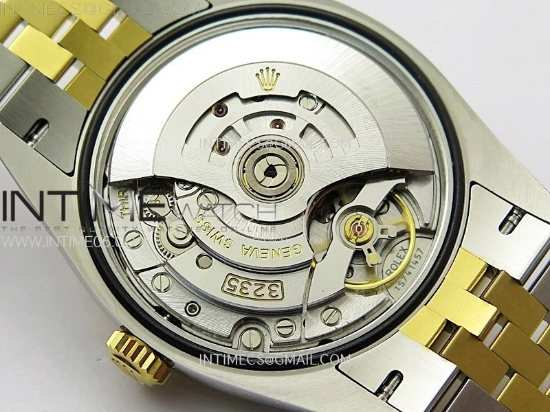 DateJust 36 SS 126233 904L SS YG VSF 1:1 Best Edition Gold Fluted Dial Sticks Markers on Jubilee Bracelet VS3235