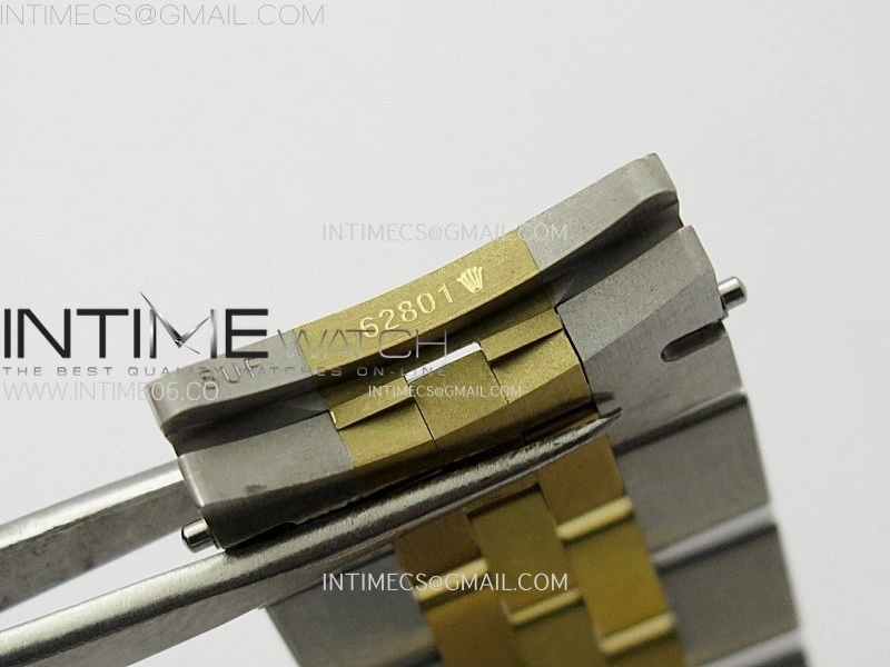 DateJust 36 126283 904L SS YG VSF 1:1 Best Edition Gold Fluted Dial Sticks Markers on Jubilee Bracelet VS3235
