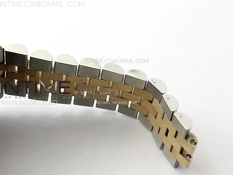 DateJust 36 SS 126231 904L SS RG VSF 1:1 Best Edition Gray Fluted Dial Sticks Markers on Jubilee Bracelet VS3235