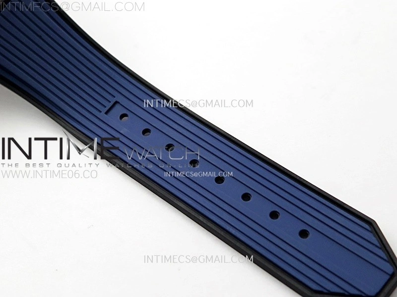 Hublot Big Bang Unico 42mm RG Ceramic Bezel BBF 1:1 Best Edition Blue Skeleton Dial on Blue Rubber Strap A1280