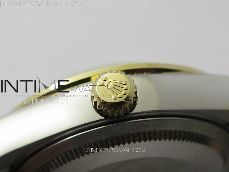 DateJust 31mm 278274 904L SS YG Crystals Bezel GMF Best Edition Green Flowers Crystals Dial on 904L SS YG Jubilee Bracelet A2824